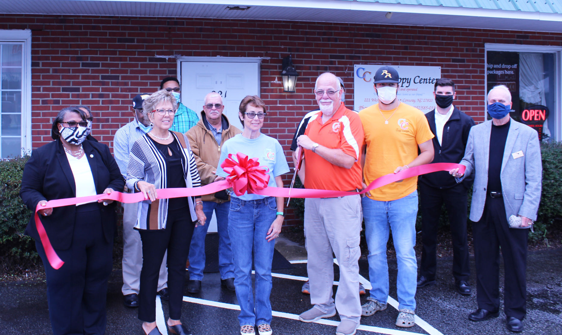 The Copy Center officially opens